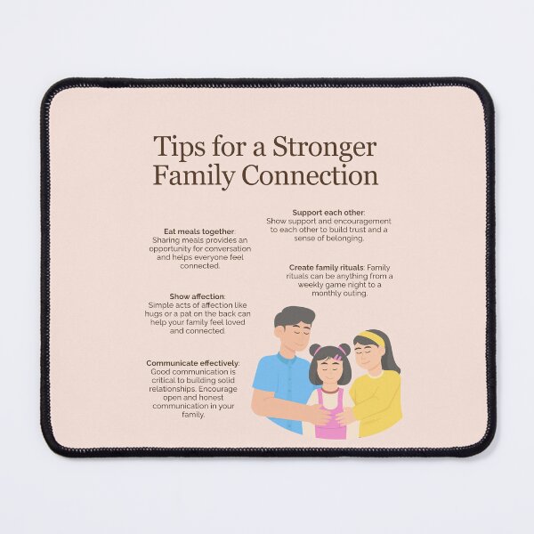 Item preview, Tips for a Stronger Family Connection designed and sold by TheFocusedShop.