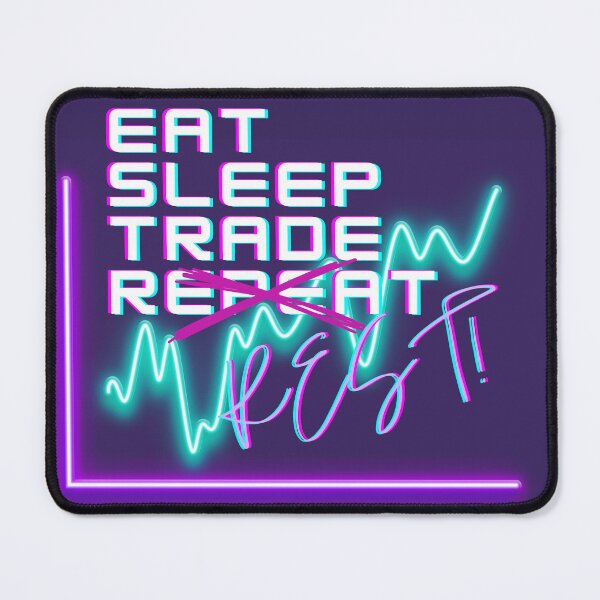 Item preview, Eat Sleep Trade Rest designed and sold by Golden_Glory_Design.