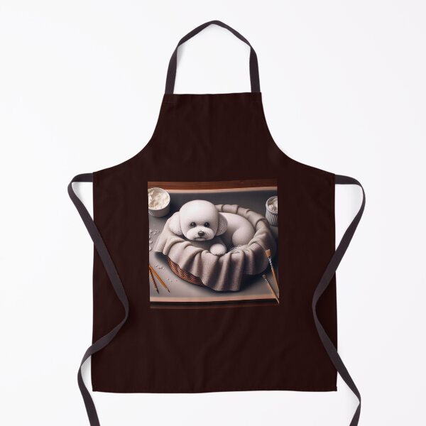 Item preview, Trompe-l'oeil Intricacies with Bichon Frise designed and sold by PawspectCreate.