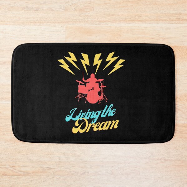 Item preview, Rock star playing Drummer living the dream designed and sold by santoshputhran.