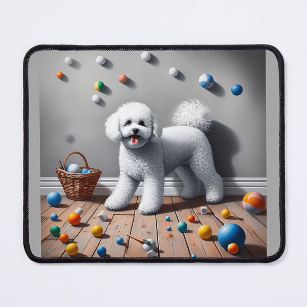 Item preview, Whimsy Meets Bichon Frise Beauty designed and sold by PawspectCreate.