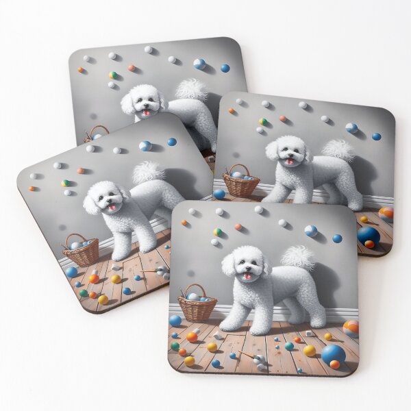 Aperçu de l'œuvre Whimsy Meets Bichon Frise Beauty créée et vendue par PawspectCreate.