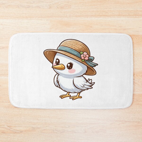 Item preview, Egret with Hat designed and sold by ArtfulWeave.