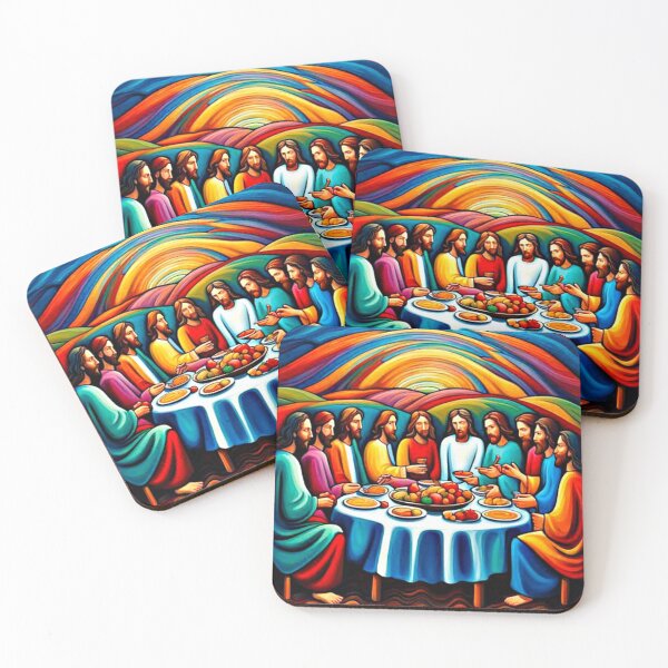 Item preview, Jesus dines with friends designed and sold by George Hutton Hunter.
