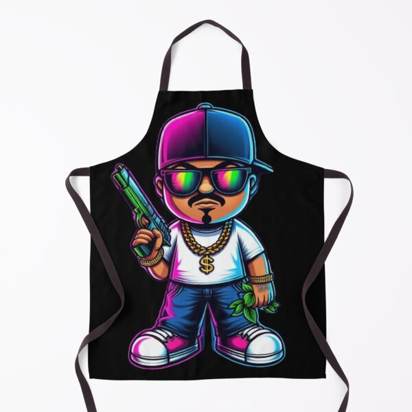 Artikelvorschau, „Neon Bubble Head Gangster: Streetwear-Design“ entworfen und verkauft von DarkSideArtz.