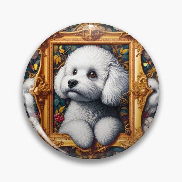 Aperçu de l'œuvre Bichon Frise Digital Delights créée et vendue par PawspectCreate.