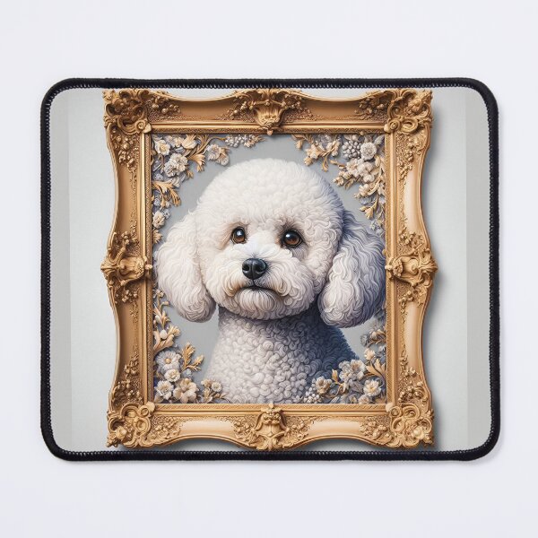 Item preview, Bichon Frise Illustrations with Heart designed and sold by PawspectCreate.
