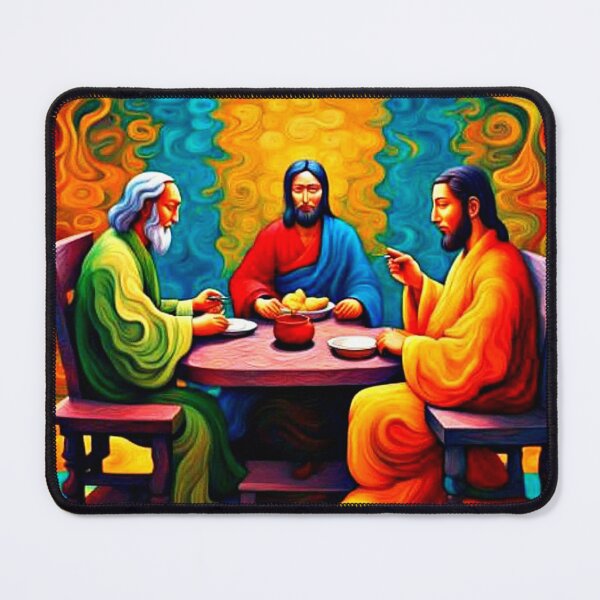 Item preview, Jesus, Zoroaster and Confucius dine together designed and sold by George Hutton Hunter.