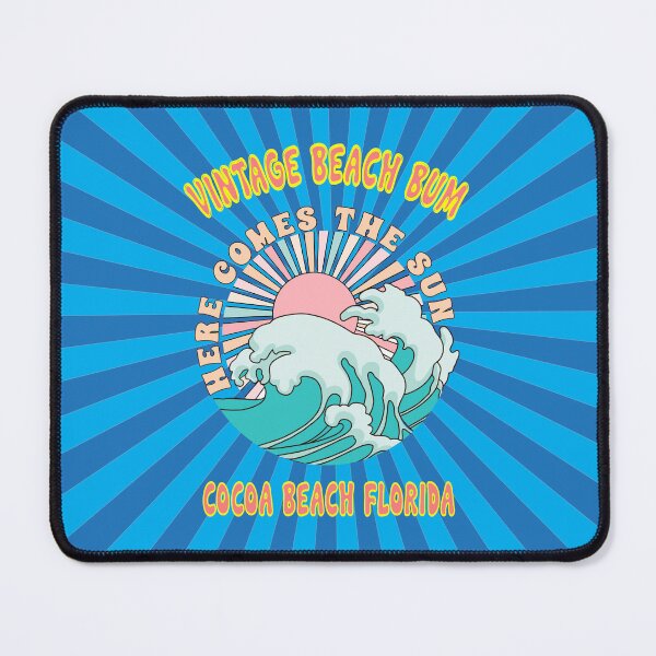 Item preview, Vintage Beach Bum Sunburst Cocoa Beach Florida designed and sold by MysticOzzy.