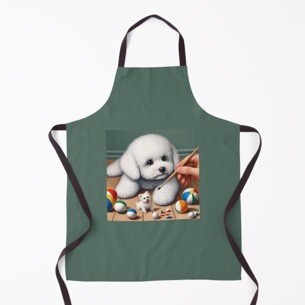 Item preview, Bichon Frise Dog Cartoon Adventures designed and sold by PawspectCreate.