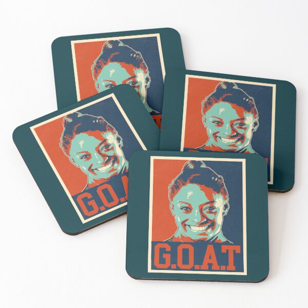 Item preview, Simone Biles GOAT Gift For Fans designed and sold by ellamasonylz.