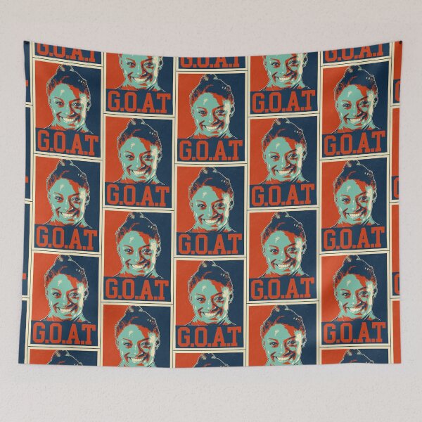 Item preview, Simone Biles GOAT Gift For Fans designed and sold by ellamasonylz.