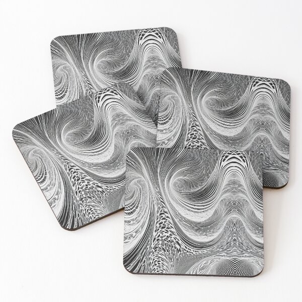 Item preview, Abstract Monochrome Pattern Black and White Ink Pen Inverse designed and sold by ShaViArt.