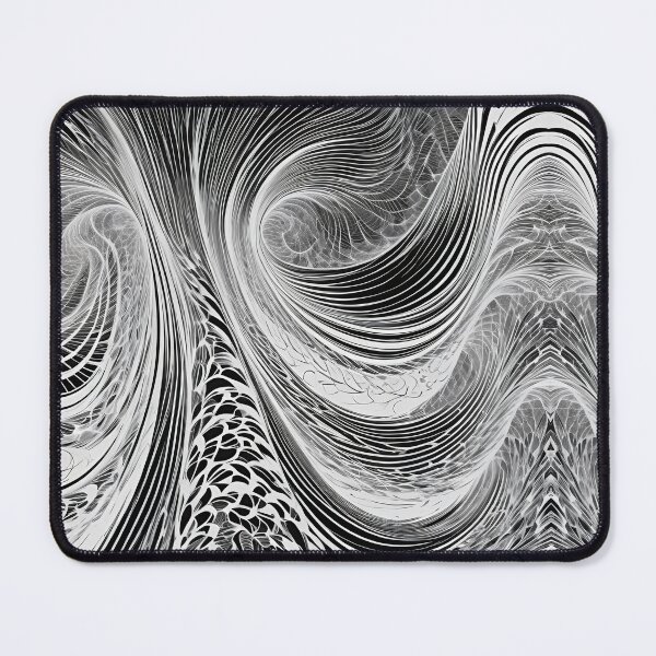 Item preview, Abstract Monochrome Pattern Black and White Ink Pen Inverse designed and sold by ShaViArt.