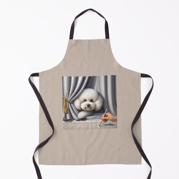 Item preview, Delightful Bichon Frise Dog Drawing designed and sold by PawspectCreate.
