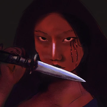 Artwork thumbnail, Woman warrior by Dim737