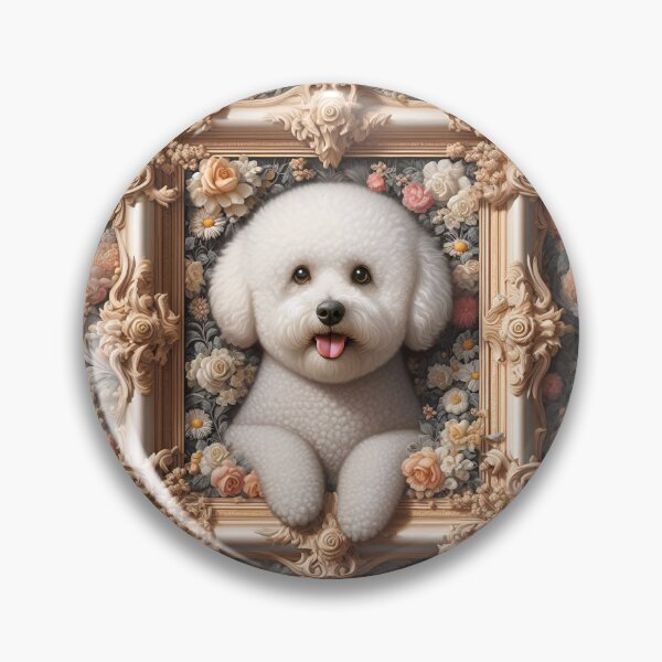 Item preview, Bichon Frise Magic in Art designed and sold by PawspectCreate.