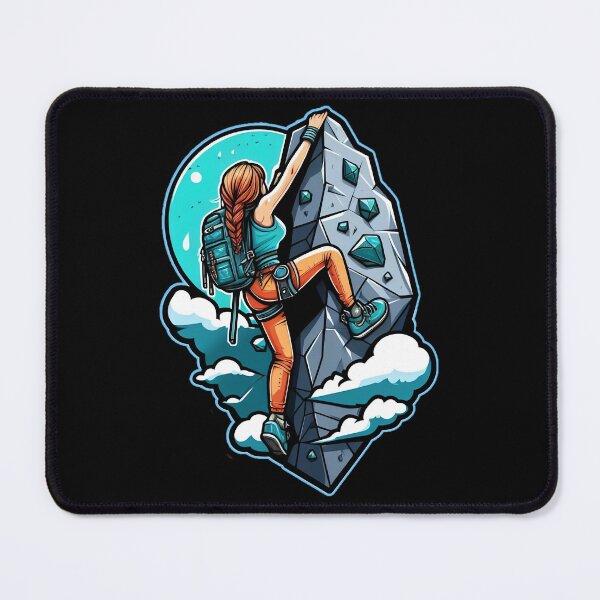 Item preview, I Climb Like A Girl try to keep up Climbers Girls Gift  designed and sold by SlocifieShop.