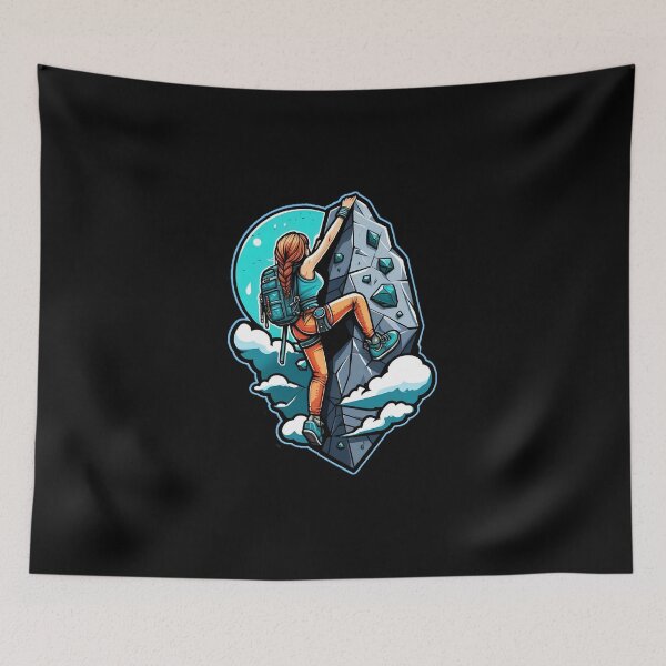 Item preview, I Climb Like A Girl try to keep up Climbers Girls Gift  designed and sold by SlocifieShop.