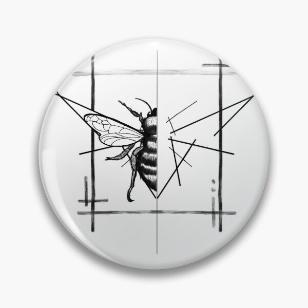 Item preview, Honey bee sketch designed and sold by MichelAncelo.