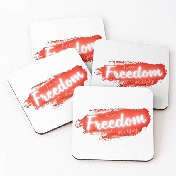 Item preview, Force Multiply Freedom designed and sold by Kid Wits Ink  "Wise enough to leave a lasting impression!".