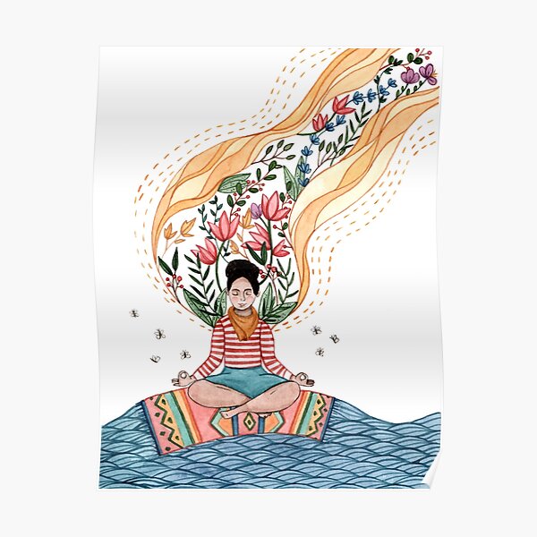 Meditation Artwork Poster