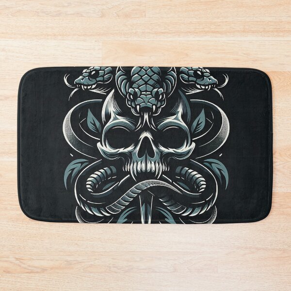 Item preview, "Sinister Serpent Skull - Dark Elegance" designed and sold by zzz888.