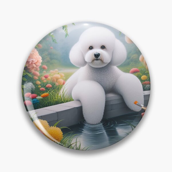 Item preview, Expressive Bichon Frise Illustrations designed and sold by PawspectCreate.
