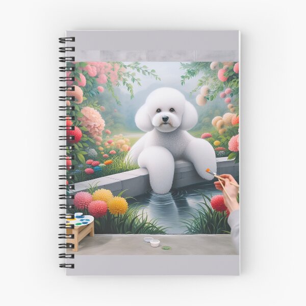 Item preview, Expressive Bichon Frise Illustrations designed and sold by PawspectCreate.