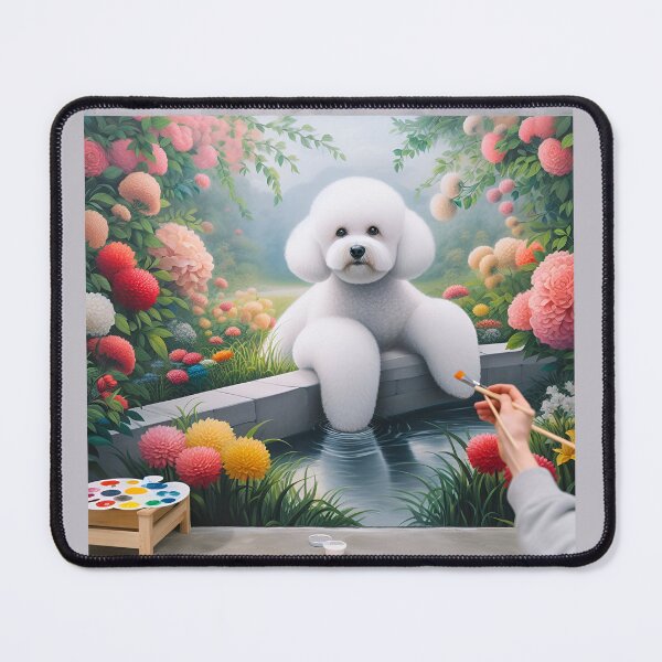 Item preview, Expressive Bichon Frise Illustrations designed and sold by PawspectCreate.
