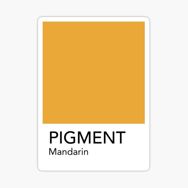 Item preview, Pantone Mandarin designed and sold by anniesibon.