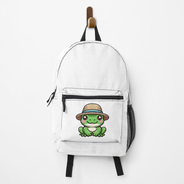 Item preview, Frog with Hat designed and sold by ArtfulWeave.