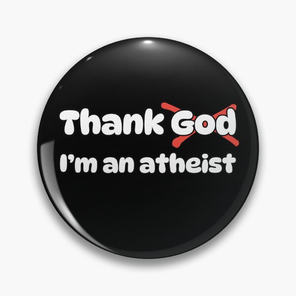 Item preview, Thank God Im An Atheist. Atheist Humor designed and sold by Rebel-Design.