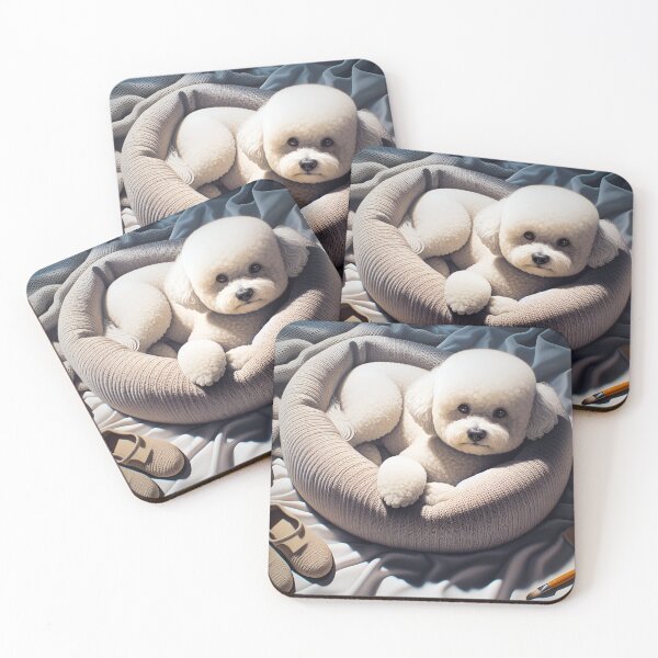 Aperçu de l'œuvre Bichon Frise Breed Elegance créée et vendue par PawspectCreate.
