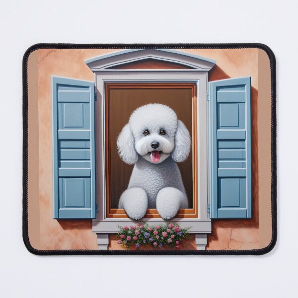 Item preview, Playful Bichon Frise Cartoon Art designed and sold by PawspectCreate.