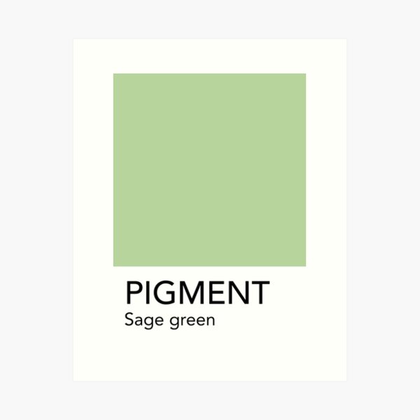 Item preview, Pantone Sage Green designed and sold by anniesibon.
