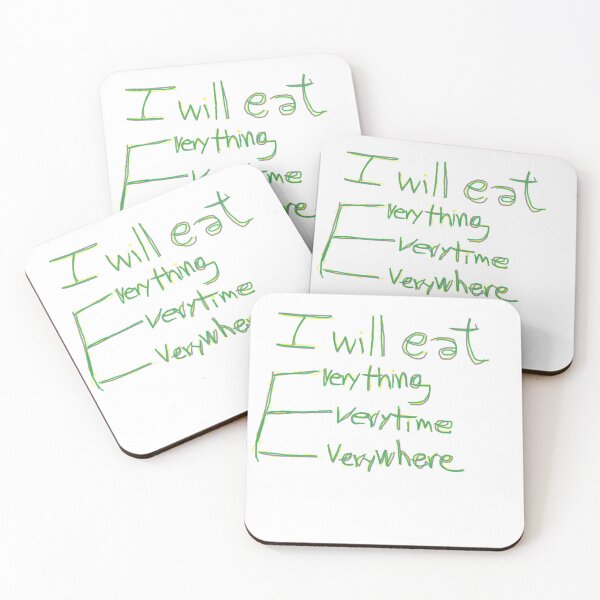 Item preview, I will eat everything, every time, everywhere! designed and sold by Pipe7.