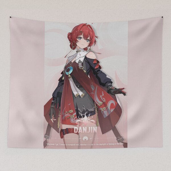 Item preview, Wuthering Waves - Danjin - Character Official Poster 2024 designed and sold by Krimsy.