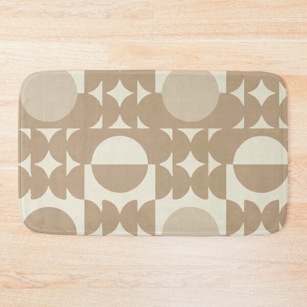 Item preview, Neutral Halftone Geometric Pattern VII designed and sold by Sumaia Sharmin.