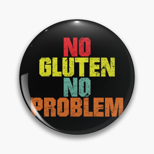Item preview, "No Gluten No Problem" t shirt design V2 designed and sold by MyGluteesFree77.