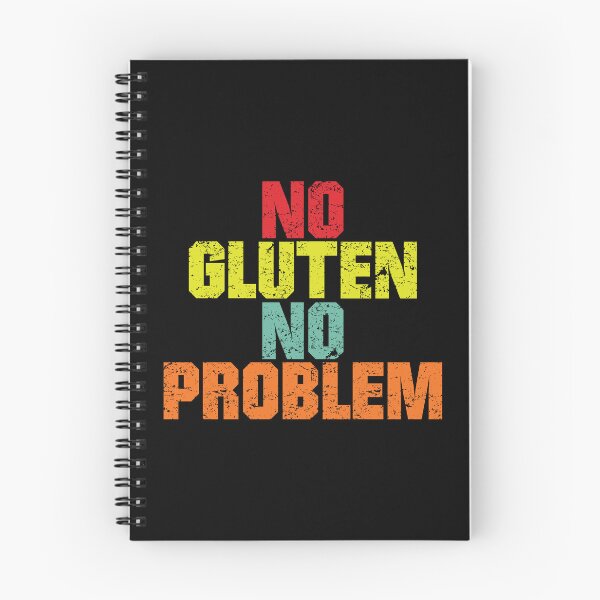 Item preview, "No Gluten No Problem" t shirt design V2 designed and sold by MyGluteesFree77.