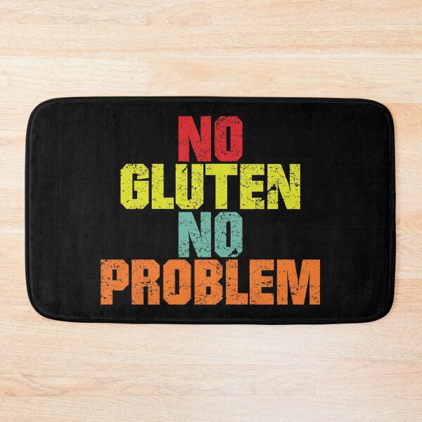Item preview, "No Gluten No Problem" t shirt design V2 designed and sold by MyGluteesFree77.