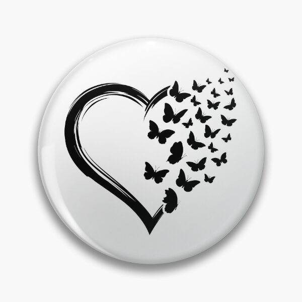 Item preview, Heart With Butterfly designed and sold by OzrDesign.