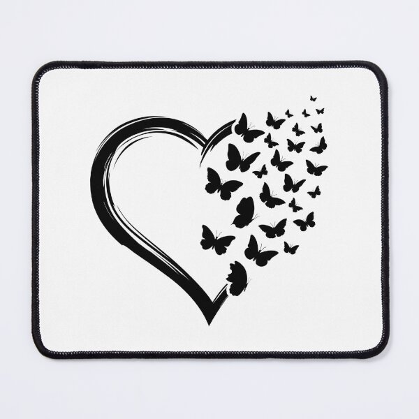 Item preview, Heart With Butterfly designed and sold by OzrDesign.