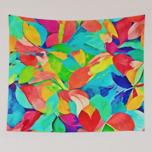 Item preview, Vivid Expression: Vibrant Painting Design designed and sold by Health And Fitness Posts e-Store.