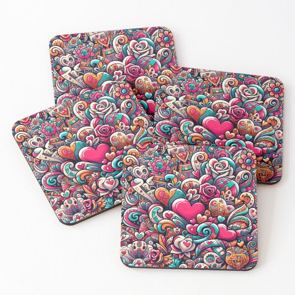 Item preview, Heartfelt Whimsical Graffiti Art designed and sold by GracePaigePlaza.