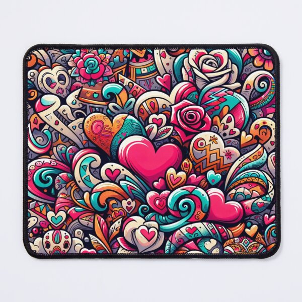 Item preview, Heartfelt Whimsical Graffiti Art designed and sold by GracePaigePlaza.
