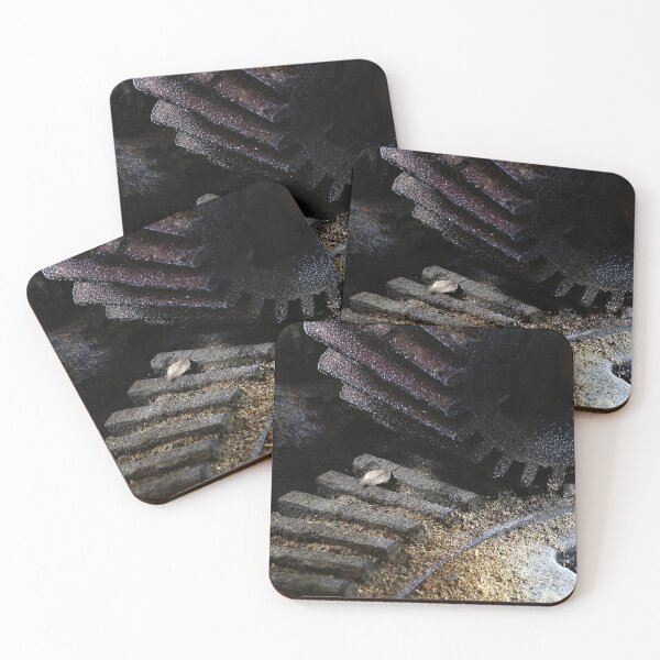 Item preview, 14.2.2024: Rusty Gears and Dead Leaf designed and sold by Petri Volanen.