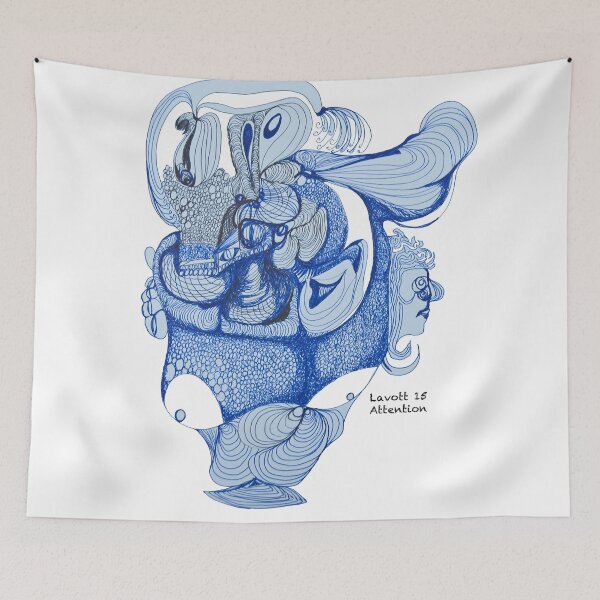Item preview, Attention designed and sold by Lavott4Art.