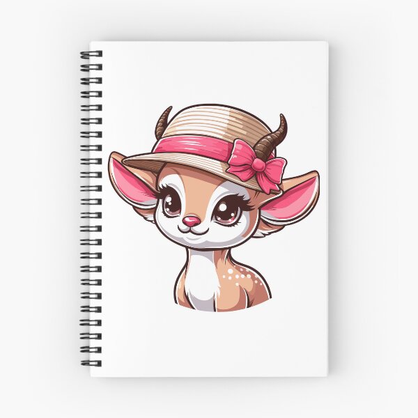 Item preview, Stylish Gazelle with Hat designed and sold by ArtfulWeave.